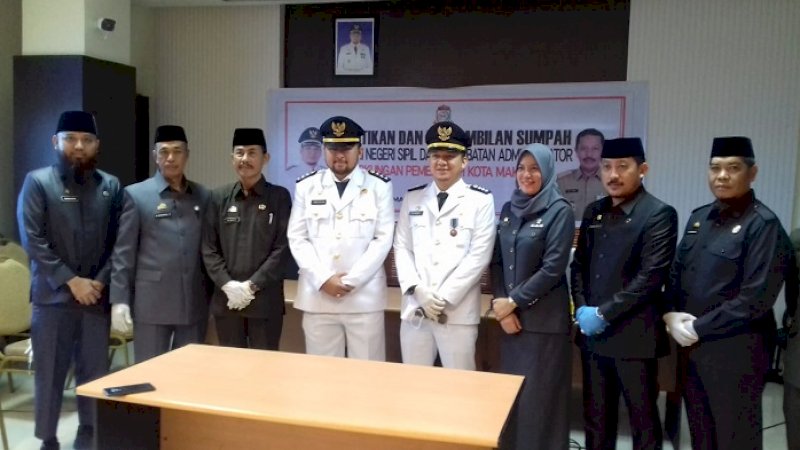 Dilantik di Tengah Wabah Virus Corona, Ini Daftar 23 Pejabat Baru di Jajaran Pemkot Makassar