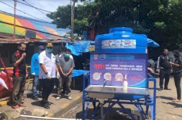 PDAM Pasang Wastafel Portabel di Ruang Publik, Dirkeu: Pak Wali Minta Dirakitkan