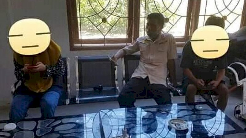 Satpol PP Barru Keliling Imbau Warga Tak Keluar Rumah, Pergoki Remaja Berduaan Dalam Kamar