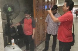 Siapkan 4 Sprayer Disinfektan, Tamu Danny Pomanto Harus Lalui Proses Sterilisasi