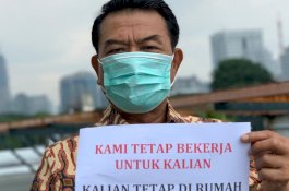 Lawan Corona, Kantor Staf Presiden Salurkan Jutaan Masker dan APD