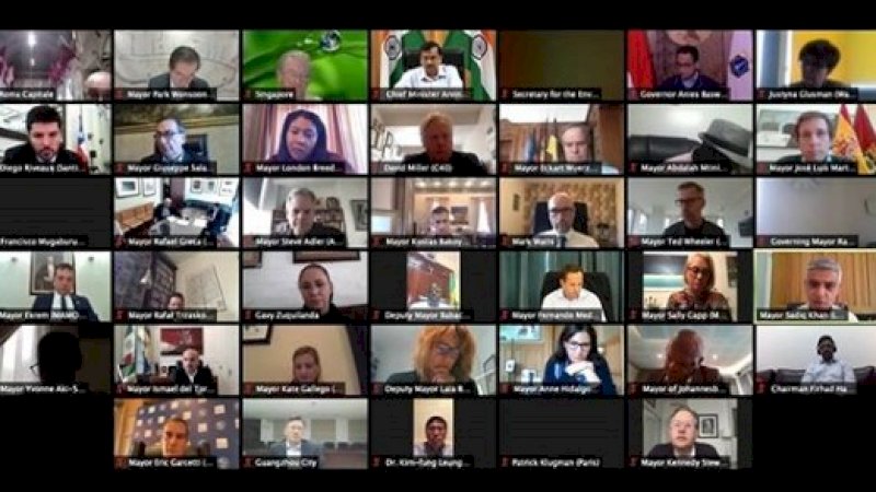 Berbicara di Depan 43 Wali Kota dari 31 Negara, Ini Solusi Anies untuk Hentikan Wabah Corona