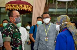 Gubernur-Pangdam  Rakor Percepatan Penanganan Covid-19 Sulsel
