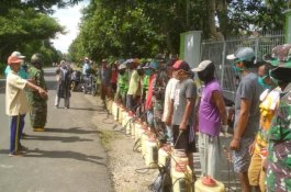 Petani Rilau Ale Bulukumba Ramai-Ramai Jadi Relawan Pencegahan Covid-19