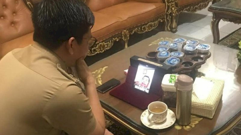 Tomy Satria Yulianto menjalani karantina di rumah jabatan.