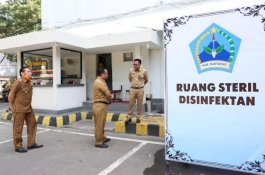 Pemkab Bantaeng Pasang Ruang Sterilisasi di Kantor Bupati, Rusunawa Mattoanging Jadi Tempat Isolasi