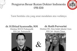 Sudah 12 Dokter Meninggal akibat Covid-19, Dua Terakhir Direktur RS di Palembang dan Jakarta