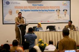 Buka Pelatihan Wirausaha Baru Produktif, Sekprov: Tingkatkan Kapasitas SDM dan Daya Saing
