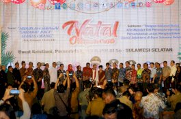 Gubernur Sulsel: Momentum Natal Pererat Tali Persaudaraan antar Umat Beragama