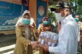 Bantuan Asupan Nutrisi dan APD Tim Medis Covid-19 Parepare Terus Mengalir