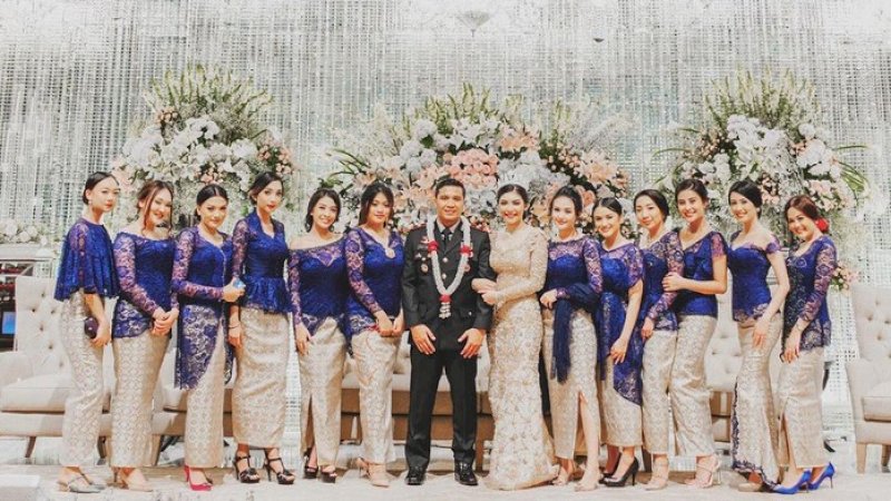 Tamu Sebut Physical Distancing Diterapkan pada Resepsi Nikah Kapolsek, Foto Ini Membantahnya