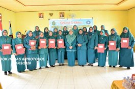 Ketua TP PKK Takalar Hadiri Pelantikan Ketua TP PKK Desa se-Kecamatan Polongbangkeng Utara