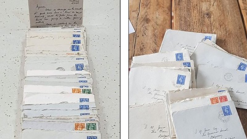 Cucu Temukan 46 Surat Cinta di Loteng, Dikirim Nenek yang Tak Pernah Dia Kenal kepada Kakeknya&nbsp;