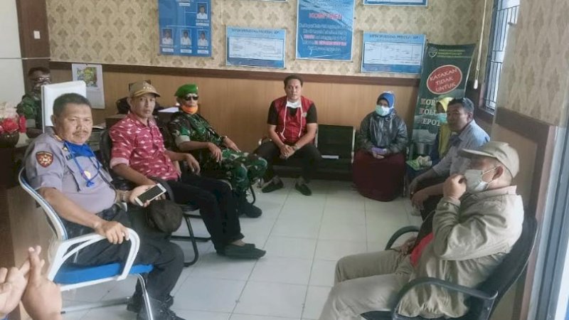 Posko Covid-19 di Pelabuhan Bungen, Jeneponto.