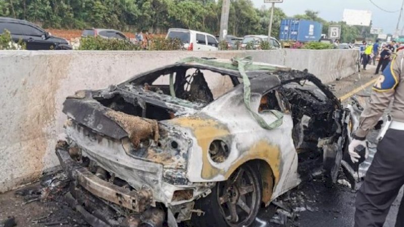 Bangkai mobil Wakil Jaksa Agung, Arminsyah.
