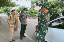 Giliran Wabup Jeneponto Pantau Posko Covid-19 di Batas Jeneponto-Bantaeng
