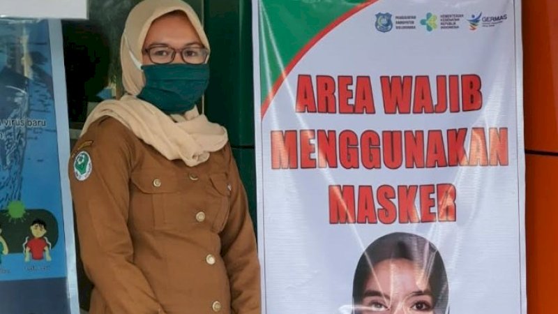 Wajibkan Semua Pengunjung Pakai Masker, Humas RSUD Bulukumba: Sayangi Kami di Sini