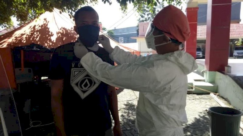 RSUD Barru Wajibkan Pasien dan Pengunjung Pakai Masker