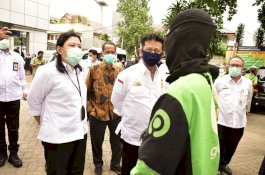 Mentan Syahrul Pantau Pasar Murah TTIC, Warga Terima Kasih kepada Pemerintah
