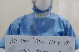 Cerita Perawat RSUD Andi Makkasau yang Fotonya Viral 