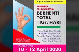 Ajakan RI Berhenti Total 3 Hari, Yurianto: Tak Bisa Dipertanggungjawabkan