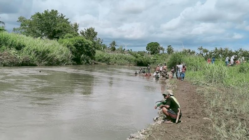 Sungai Sapanang di Jeneponto.
