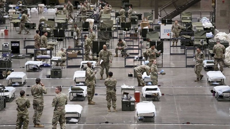 RS Lapangan di Seattle. (FOTO: AP)