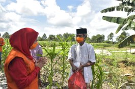 IDP Edukasi Warga Pakai Masker dan Jaga Kesehatan di Tengah Wabah Covid-19