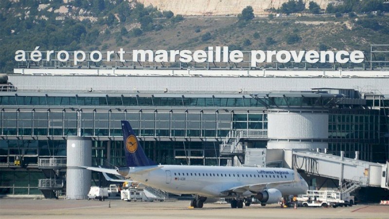 Bandara Marseille-Provence, Prancis. (FOTO: AFP)