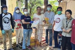 Barisan Muda NA Salurkan Bantuan Sembako ke Delapan Kecamatan di Makassar