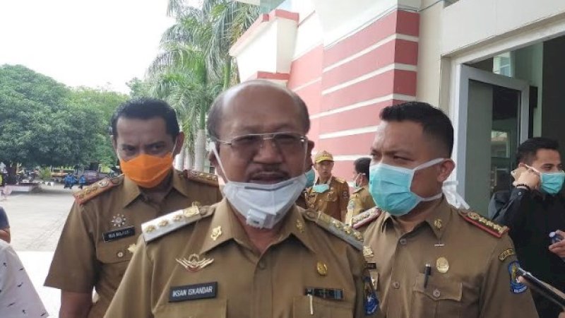Bupati Jeneponto, Iksan Iskandar.
