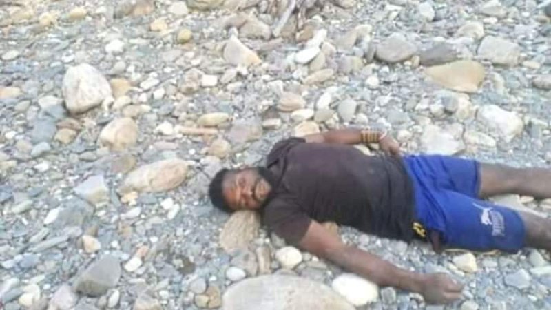 Salah seorang warga yang diklaim TPNPB tewas ditembak aparat TNI-Polri.