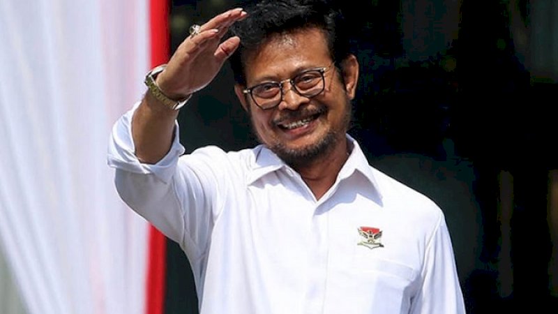 Menteri Pertanian, Syahrul Yasin Limpo.