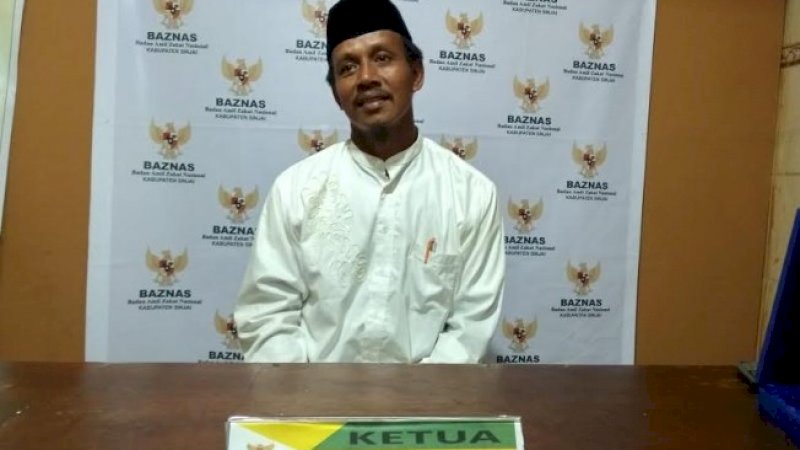 Ketua Baznas Sinjai, Ahmad Muzakkir Lc