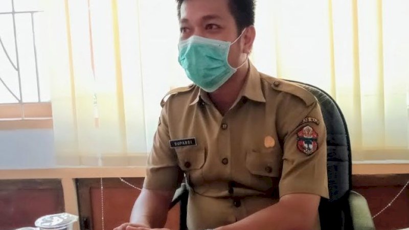 Juru bicara Tim Gugus Tugas Percepatan Penanganan (GTPP) Covid-19 Kabupaten Wajo, Supardi 