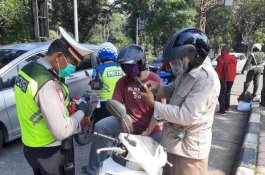 Ini Aturan Lengkap PSBB di Makassar, Pengendara Motor yang Berboncengan Diturunkan Paksa