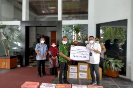 Sumbangan Penanganan Covid-19 di Takalar Terus Mengalir