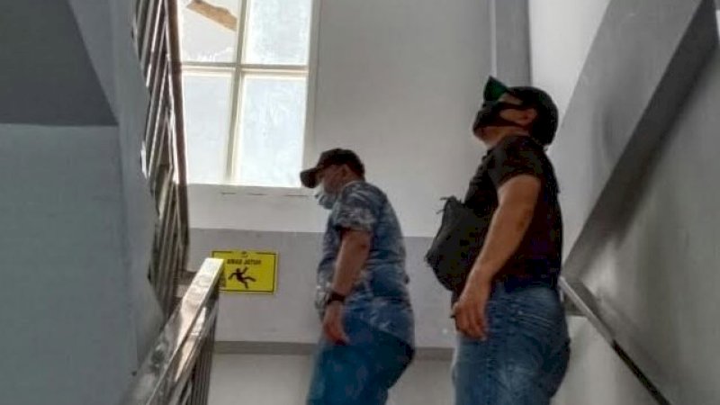 Polisi mendatangi TKP di RS Sayang Bunda.