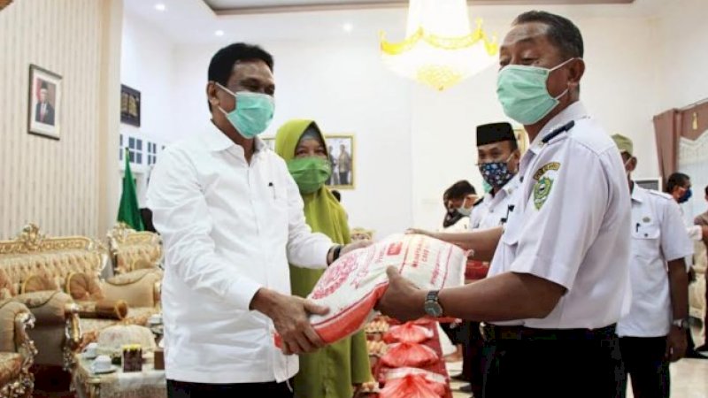 Tahap Awal, Pemkab Barru Distribusi 1.050 Paket Sembako