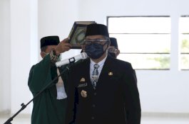 Sekda Barru Dilantik di Tengah Pandemi Corona