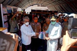 Inovasi Pencegahan Covid-19, AKOM Bantaeng Kini Buat Face Shield