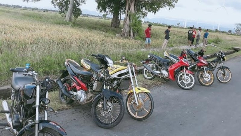 Satlantas Turun Tangan Tertibkan Balap Liar di Kawasan PLTB, 9 Motor Diamankan