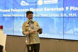 Kementan Lepas Ekspor 166 Komoditas Pertanian ke 43 Negara