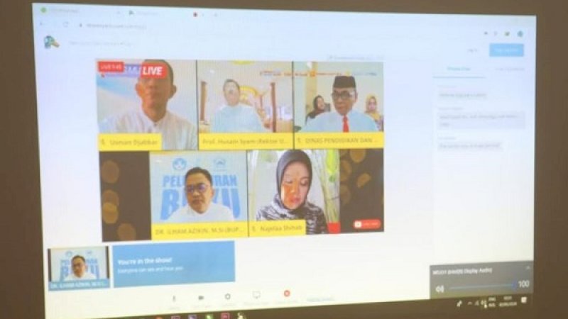 Launching bertepatan dengan di Hari Pendidikan Nasional melalui diskusi online dan live streaming, Sabtu (2/5/2020).