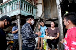 Wabup Gowa Pantau Distribusi Bansos Jelang PSBB