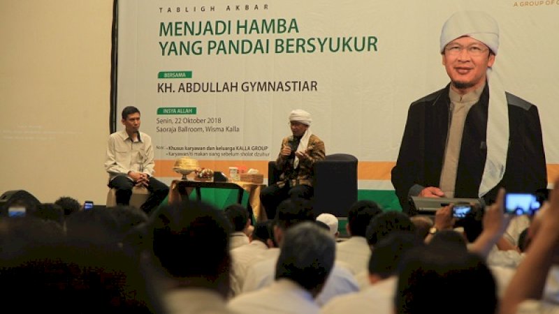 Kegiatan Ramadan Kalla Group pada 2018 lalu. Kegiatan para Ramadan tahun ini dilakukan secara online.