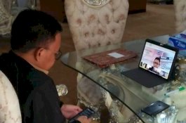 Buka Monev Triwulan I Tahun 2020 via Online, Bupati Bantaeng Beri Penghargaan OPD Berprestasi