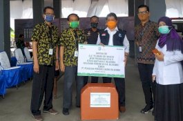 Cegah Covid-19, Pegadaian Cabang Bulukumba Sebar 900 Masker untuk Masyarakat