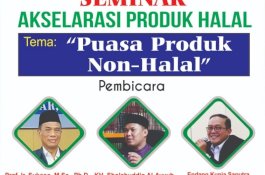 Seminar Online Akselerasi Produk Halal Hadirkan Kepala BPJPH, Begini Cara Mengikutinya
