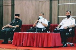 Bupati Wajo Gelar Rapat Mendadak; Masjid Tetap Ditutup, Pasar Sentral Dibuka Terbatas